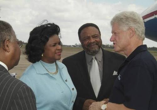 Yvonne Kennedy, Bill Clinton and Former Mayor of Mobile Fred Richardson