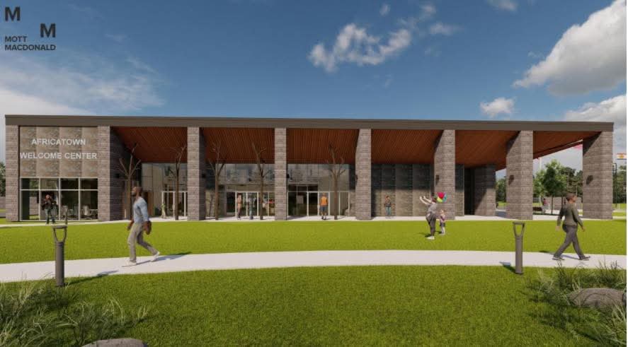 Model of Welcome Center